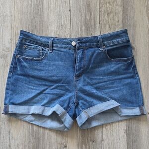 Blue Women's Jeans Mid-rise